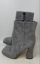 Load image into Gallery viewer, Sam Edelman Womens Jaye Gray Suede River Rock Side-Zip Ankle Booties Size 7M
