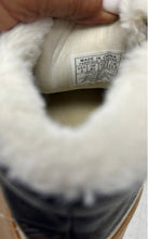 Load image into Gallery viewer, Michael Kors Womens Brown Faux Leather And Fur High Top Sneakers Shoes Size 5
