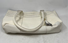 Load image into Gallery viewer, Calvin Klein Womens White Metallic Double Handle Shoulder Bag With Wallet
