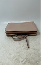 Load image into Gallery viewer, Michael Kors Womens Pink Leather Adjustable Strap Magnetic Flap Crossbody Bag
