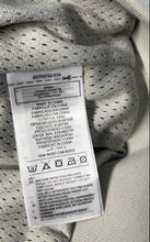 Load image into Gallery viewer, Adidas Unisex Gray Velour Mesh Lined Long Sleeve Basketball Pullover Hoodie Sz M
