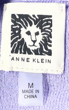 Load image into Gallery viewer, Anne Klein Womens Purple Short Sleeve Turtleneck Knitted Blouse Top Size Medium
