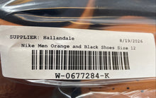 Load image into Gallery viewer, Nike Mens Jordan 1 Low 553558-128 Orange Black Lace-Up Sneaker Shoes Size 12
