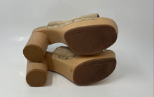 Load image into Gallery viewer, Vince Camuto Womens Haydorn Beige Suede Slip-On Closed Toe Mule Sandals Size 10
