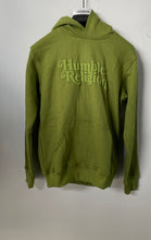 Load image into Gallery viewer, Humble Religion Mens Green Long Sleeve Kangaroo Pocket Pullover Hoodie Size M

