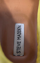 Load image into Gallery viewer, Steve Madden Mens Vaporrr Yellow Perforated Leather Loafer Shoes Size 10.5
