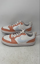 Load image into Gallery viewer, Nike Boys Court Borough Low 2 SE DM1216-100 White Pink Tennis Shoes Size 7Y
