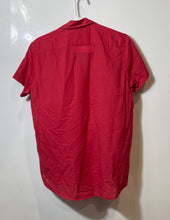 Load image into Gallery viewer, Zara Mens Red Embroidered Short Sleeve Collared Polo Shirt Size S
