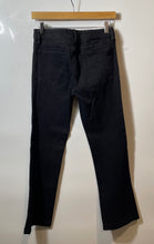 Load image into Gallery viewer, Authentic Tory Burch Womens Black Denim Classic Tory Bootcut Leg Jeans Size 27

