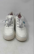 Load image into Gallery viewer, Steve Madden Womens Jlala White Purple Silver Sneakers Shoes Size 6
