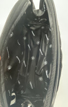 Load image into Gallery viewer, Chanel Beauty Womens Black Zip Top Lined Cosmetic Makeup Bag Worn
