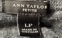 Load image into Gallery viewer, Ann Taylor Womens Gray Long Sleeve Stretch Turtleneck Pullover Sweater Size LP
