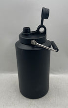 Load image into Gallery viewer, Metallic Black Stainless Steel Double-Wall Vacuum-Insulated Water Bottle Jug
