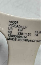 Load image into Gallery viewer, Coach Womens Piccadilly A6307 White Open Toe Flat Thong Sandals Size 6B
