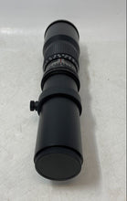 Load image into Gallery viewer, Opteka 500mm f/8 Platinum Series Black Manual Focus Super Telephoto Lens In Box
