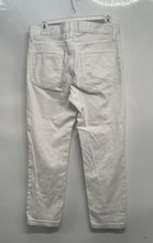 Load image into Gallery viewer, Banana Republic Mens White Button Front Slim Fit Chino Pants Size 31x30
