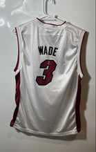 Load image into Gallery viewer, Adidas Mens White Miami Heat Dwyane Wade #3 NBA Basketball Jersey Size XL
