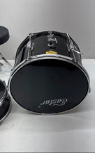 Load image into Gallery viewer, Eastar Black Beginner Student Band Drum Kit Set Of 3 With Its Stool
