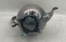 Load image into Gallery viewer, Vintage F.B. Rogers Silver-Tone Ornate Handle Footed Hinged Lid Coffee Teapot
