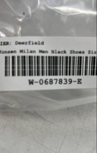 Load image into Gallery viewer, Jonsen Milan Mens Black Leather Round Toe Lace-Up Oxford Dress Shoes Size 9.5
