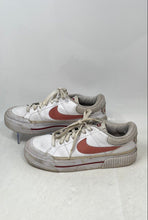 Load image into Gallery viewer, Nike Womens Court Legacy Lift White Low Top Lace-Up Sneaker Shoes Size 9
