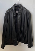 Load image into Gallery viewer, Wilsons Leather Mens Black Long Sleeve Regular Fit Lined Full-Zip Jacket Size 2X
