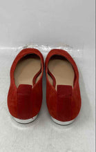 Load image into Gallery viewer, Franco Sarto Womens Ailee Red Leather Square Toe Slip-On Ballet Flats Size 8 M
