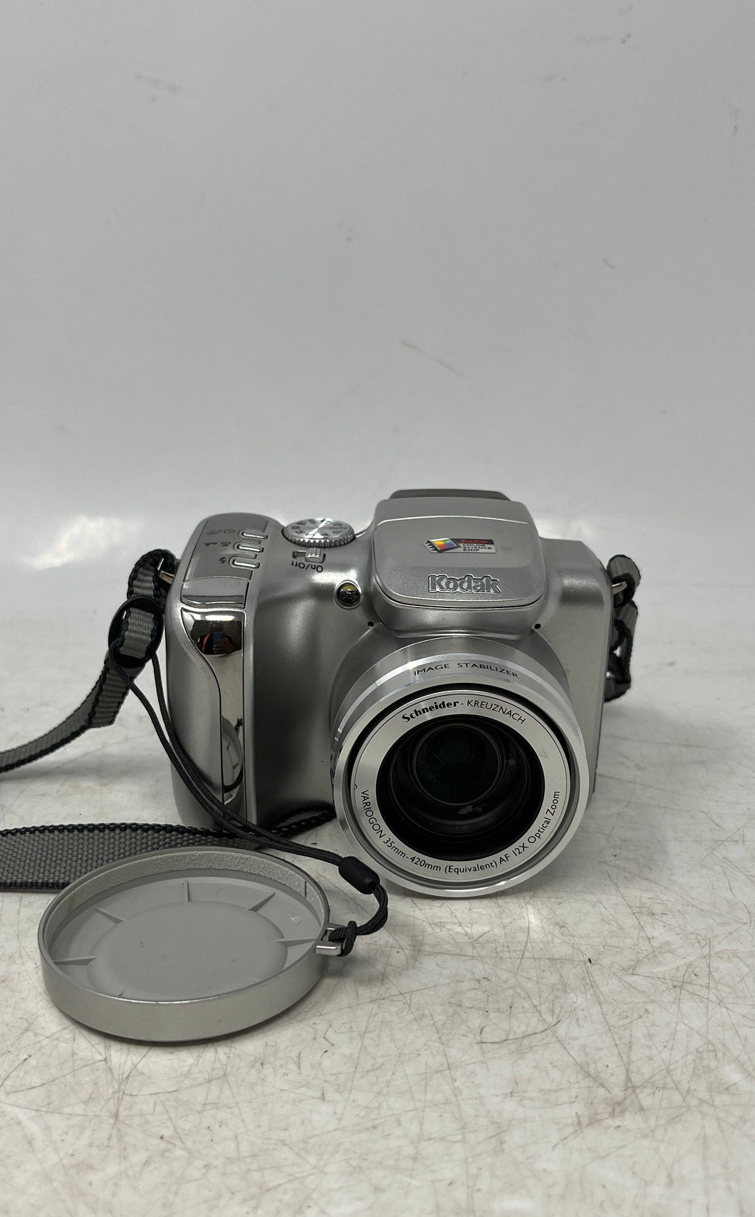 Kodak Silver EasyShare Z612 6.1MP 12X Optical Zoom Digital Camera Not Tested
