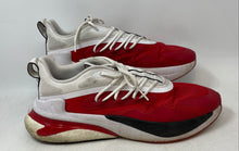 Load image into Gallery viewer, Adidas Mens AlphaBoost V2 IH6334 White Red Lace-Up Sneaker Shoes Size 12.5
