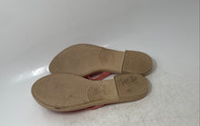 Load image into Gallery viewer, Melissa Womens Slim Pink Bow Open Toe Slip-On Flip Flop Sandals Size 9
