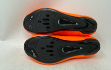 Load image into Gallery viewer, Unbranded Mens Orange Breathable Lightweight Hook-And-Loop Cycling Shoes Size 42
