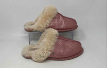 Load image into Gallery viewer, UGG Womens Scuffette II Pink Sparkle Round Toe Slide Slippers Size 7

