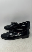 Load image into Gallery viewer, Vera Pelle Mens Black Patent Leather Lace-Up Low Top Oxford Dress Shoes Size 13M
