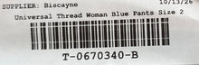 Load image into Gallery viewer, Universal Thread Womens Blue High Rise Easy Barrel Wide-Leg Jeans Size 2 W/ Tag
