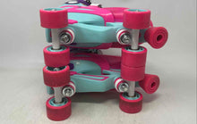Load image into Gallery viewer, Roller Derby Kids 17122 Pink Unicorn 2-In-1 Roller And Inline Skates Size 3-6
