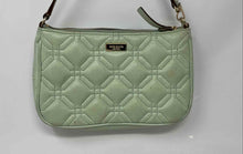 Load image into Gallery viewer, Kate Spade New York Womens Linet Astor Court Green Leather Small Shoulder Bag
