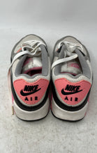 Load image into Gallery viewer, Nike Mens Air Max 90 White Gray Pink Low Top Lace-Up Sneaker Shoes Size 9
