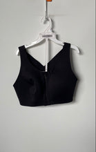 Load image into Gallery viewer, Lululemon Womens Black Activewear Enlite Zip Front Sports Bra Size 36D
