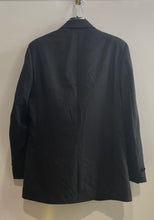 Load image into Gallery viewer, Pierre Cardin Mens Black Notch Lapel Single Breasted One-Button Blazer Size 38R
