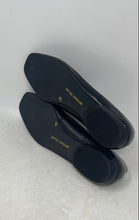 Load image into Gallery viewer, Antonio Melani Womens Black Leather Square Toe Slip-On Loafers Shoes Size 9M
