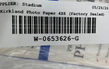 Load image into Gallery viewer, Pack Of 2 Kirkland Signature 4X6 Inkjet Photo Paper 300 Sheets Factory Sealed
