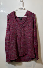 Load image into Gallery viewer, Calvin Klein Jeans Womens Multicolor Space Dye Long Sleeve Pullover Sweater Sz L

