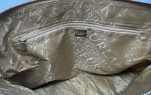 Load image into Gallery viewer, Authentic Furla Womens Tan Leather Inner Pocket Double Handle Tote Purse Damaged
