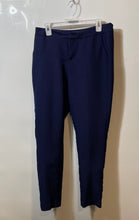 Load image into Gallery viewer, Laundry By Shelli Segal Womens Blue Flat Front Pockets Ankle Pants Size 8
