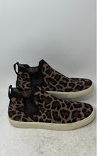 Load image into Gallery viewer, Rothy’s Womens Brown Animal Print Wildcat Pull On Chelsea Boots Size 10

