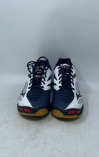 Load image into Gallery viewer, Mizuno Womens Wave Lightning Z3 Blue Red White Running Shoes Size 10 In Box
