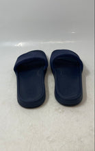 Load image into Gallery viewer, LuLulemon Mens Restfeel Navy Blue Open Toe Slip-On Slide Sandals Size 8
