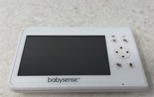 Load image into Gallery viewer, Babysense V43 White LCD Display Controls Rechargeable Video Monitor Not Tested
