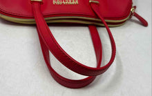 Load image into Gallery viewer, Kenneth Cole Reaction Womens Red Leather Top Handle Satchel Handbag

