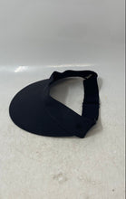 Load image into Gallery viewer, Lululemon Womens Black Fast Paced Adjustable Run Sun Visor Cap Hat
